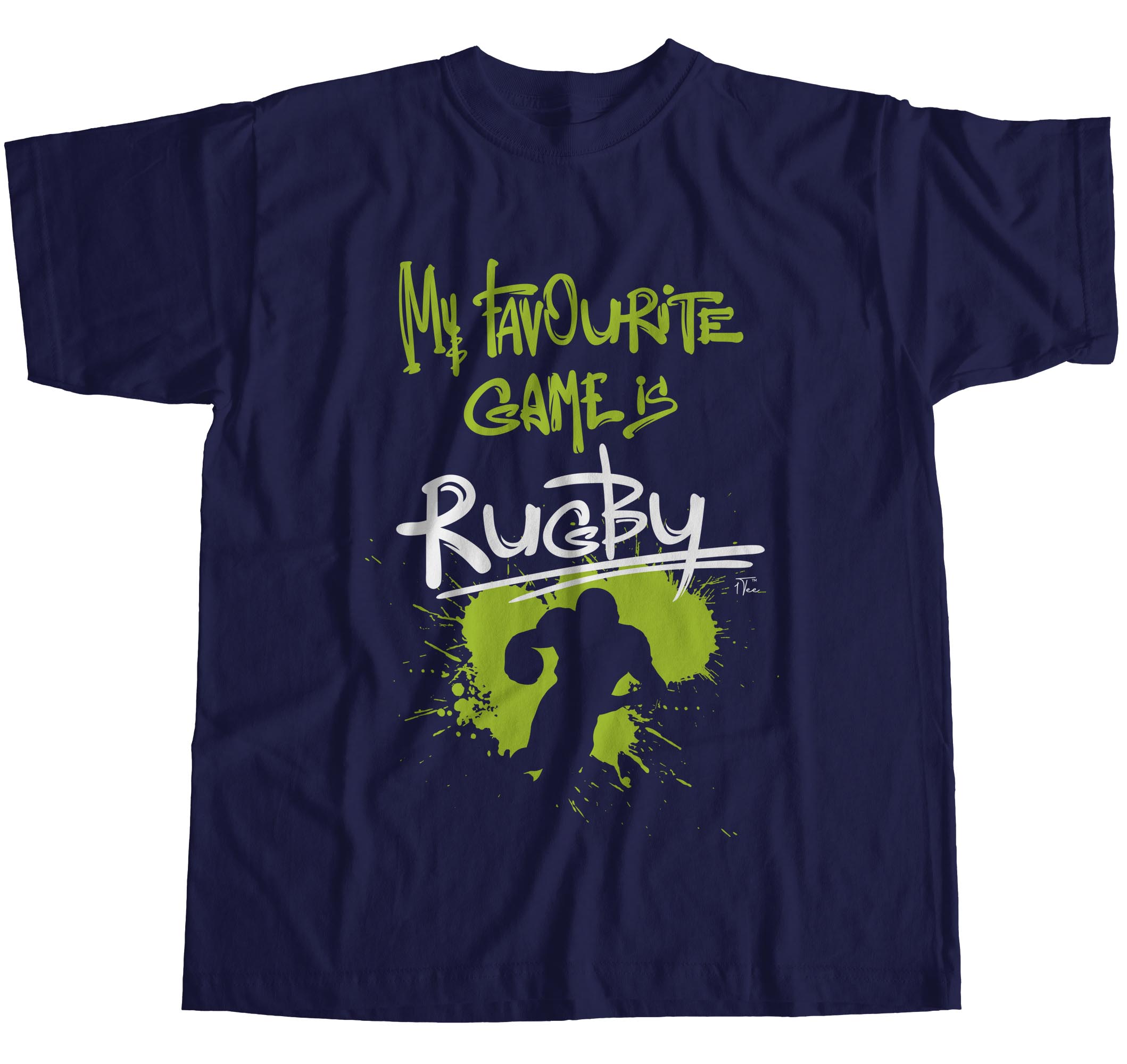 Camiseta 1Tee Hombre My Favourite Game Is Rugby - Imagen 14 de 24