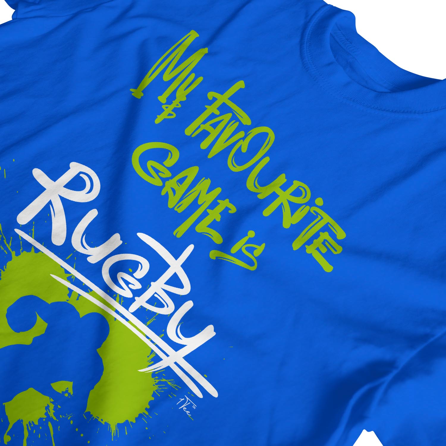 Camiseta 1Tee Hombre My Favourite Game Is Rugby - Imagen 22 de 24