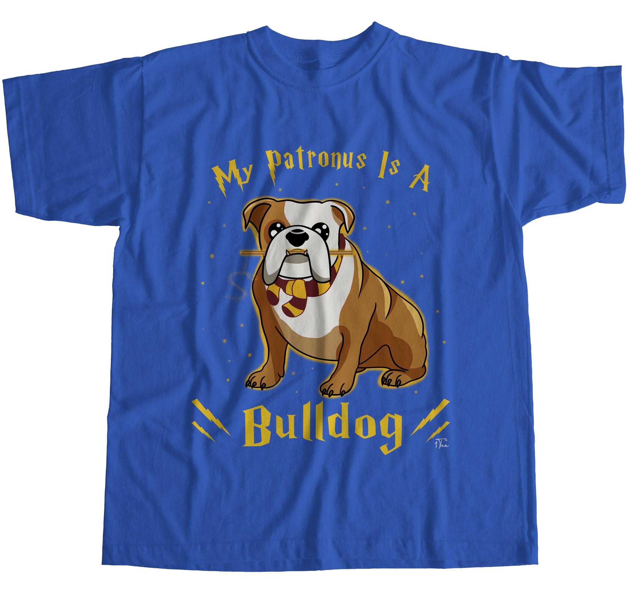 t shirt with bulldog