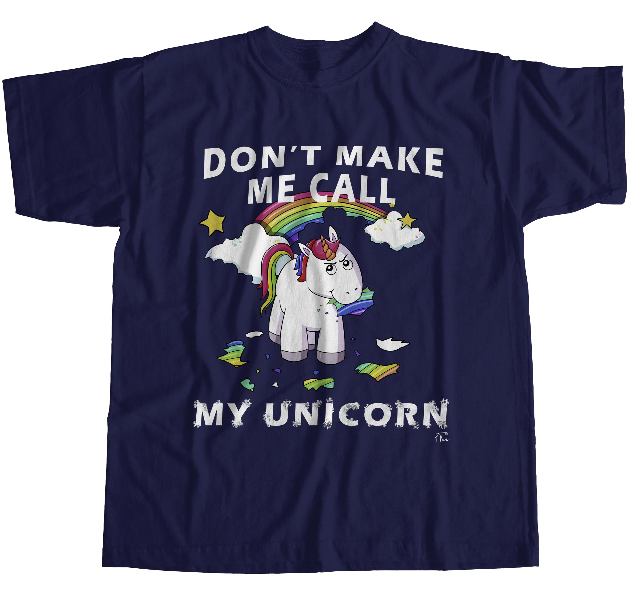 Camiseta 1Tee Don't Make Me Call My Unicorn para hombre - Imagen 8 de 24