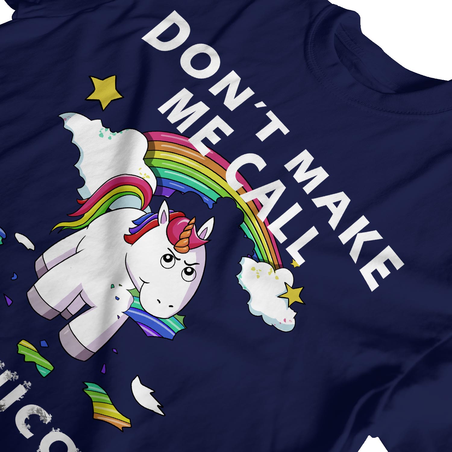 Camiseta 1Tee Don't Make Me Call My Unicorn para hombre - Imagen 10 de 24