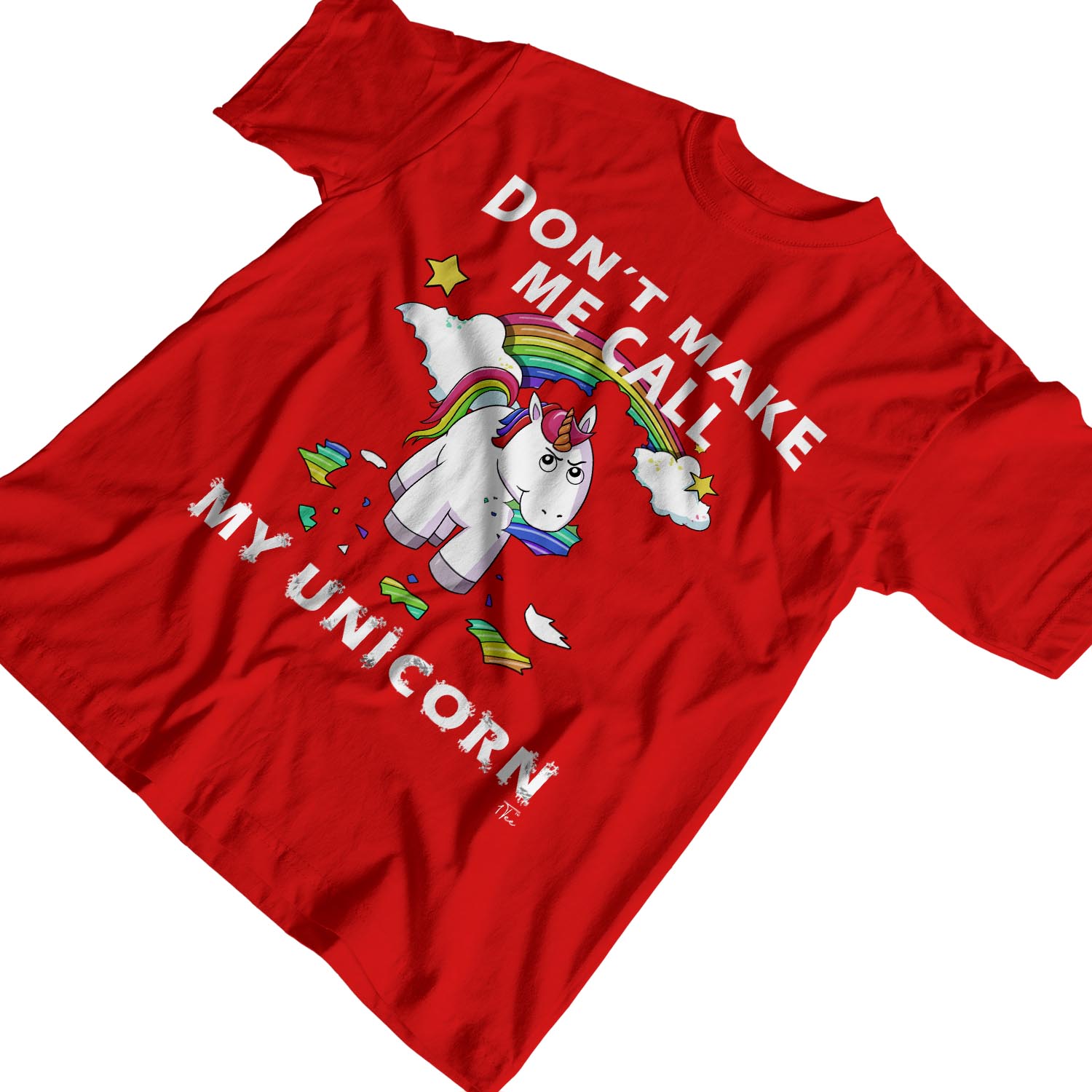 Camiseta 1Tee Don't Make Me Call My Unicorn para hombre - Imagen 15 de 24