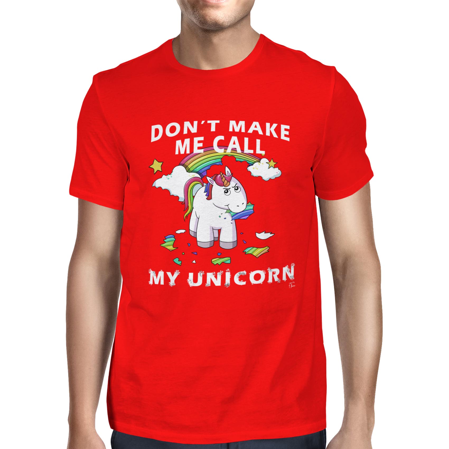 Camiseta 1Tee Don't Make Me Call My Unicorn para hombre - Imagen 13 de 24