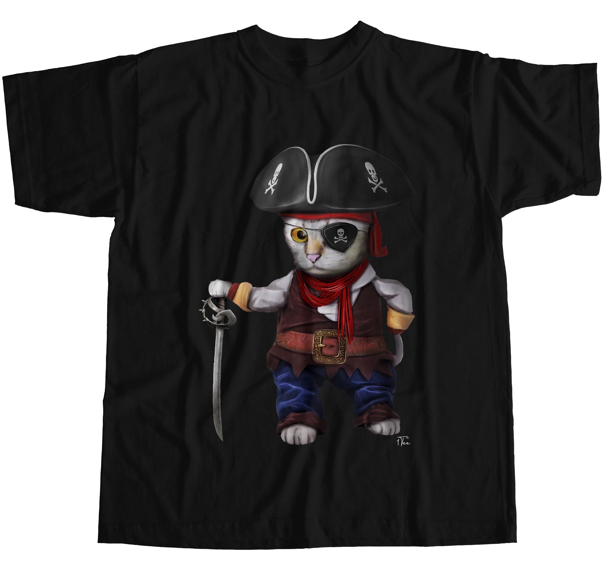 pirate dog t shirt