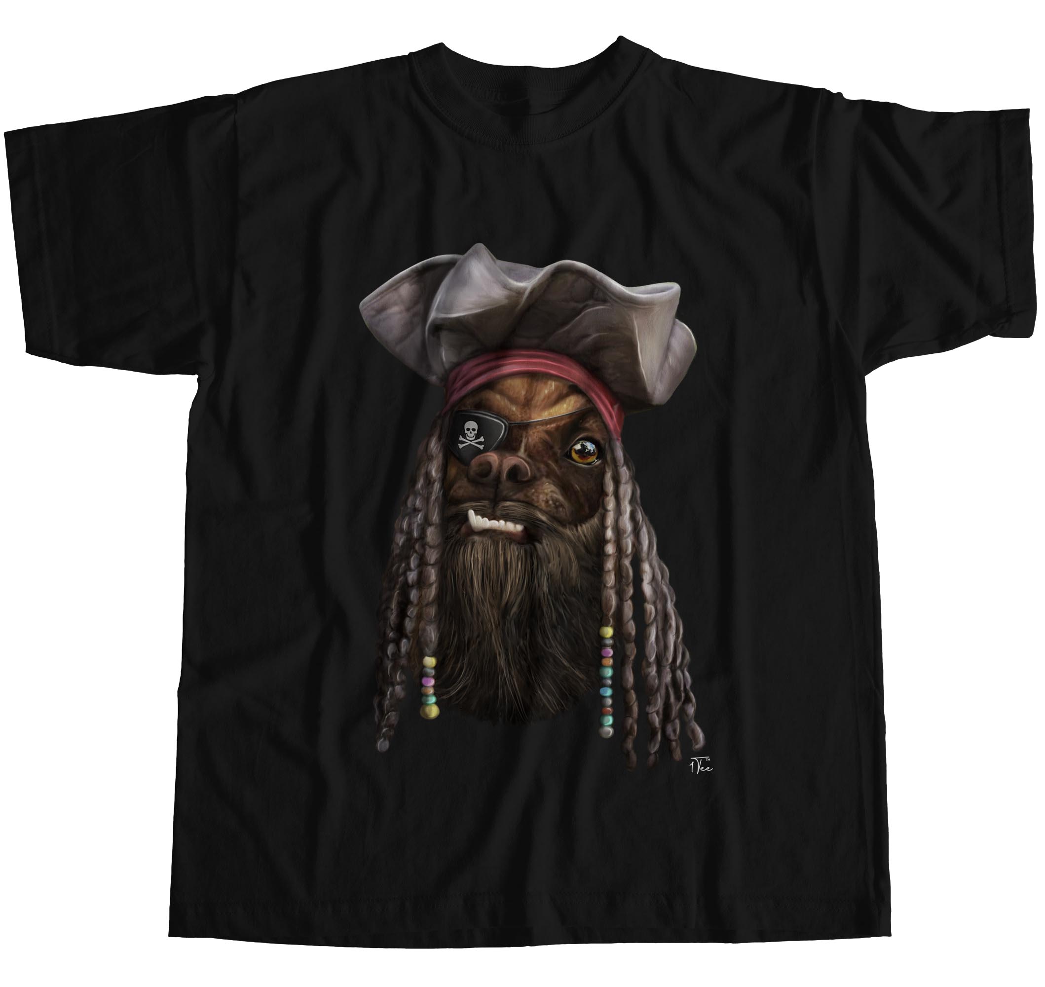 pirate dog t shirt