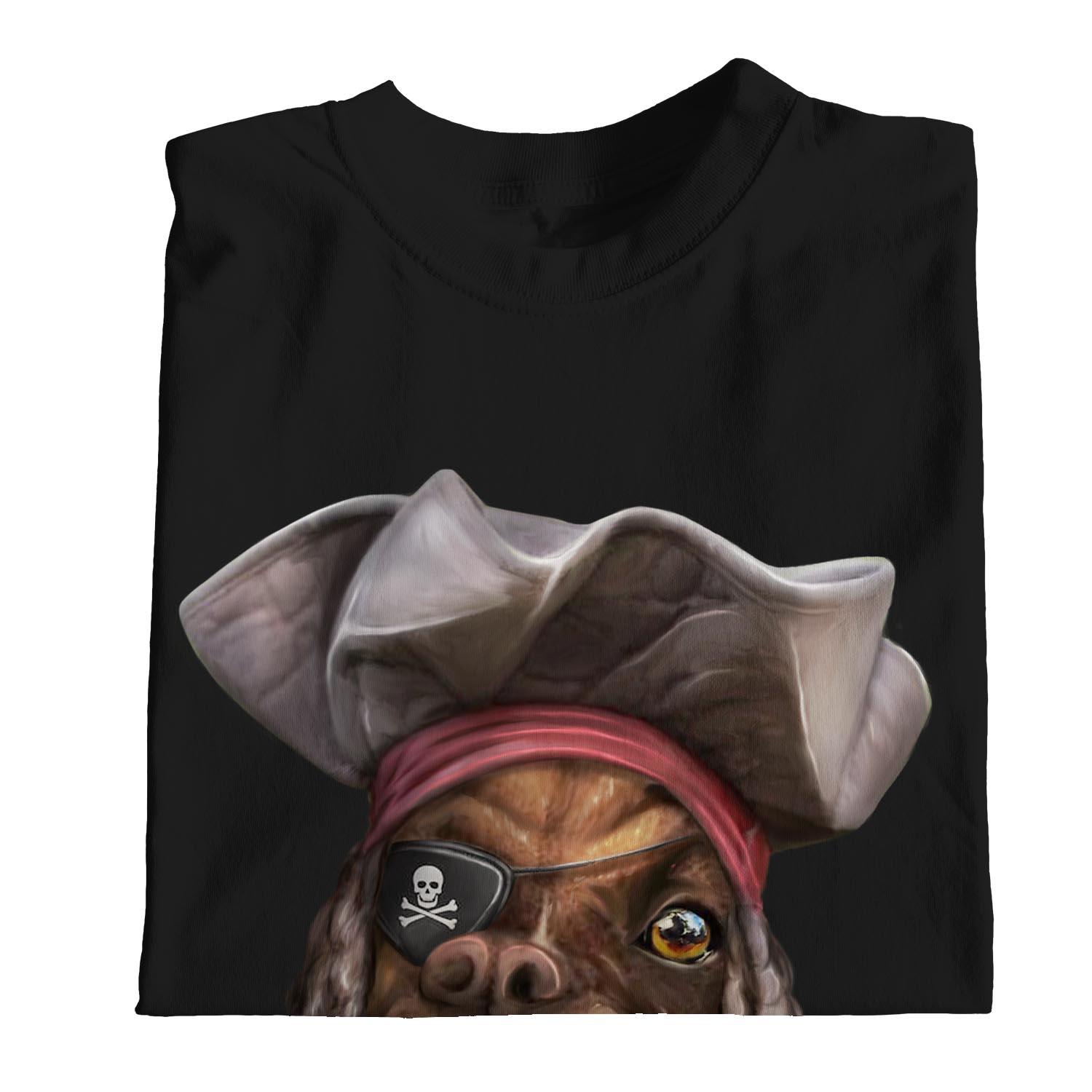 pirate dog t shirt