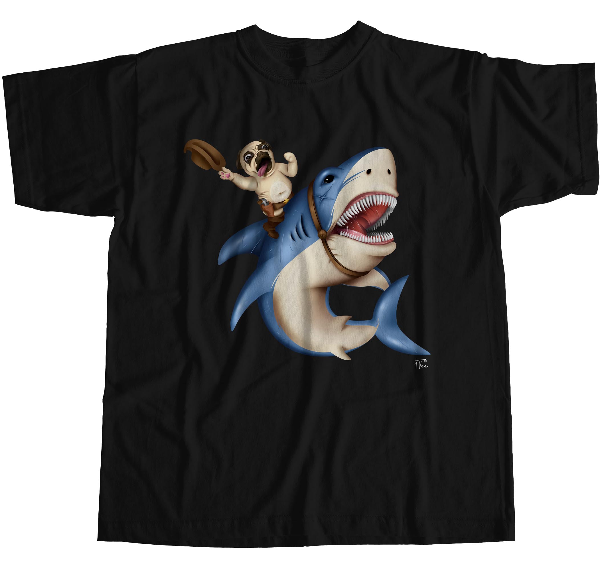 Pug Crawl Pkt Tee