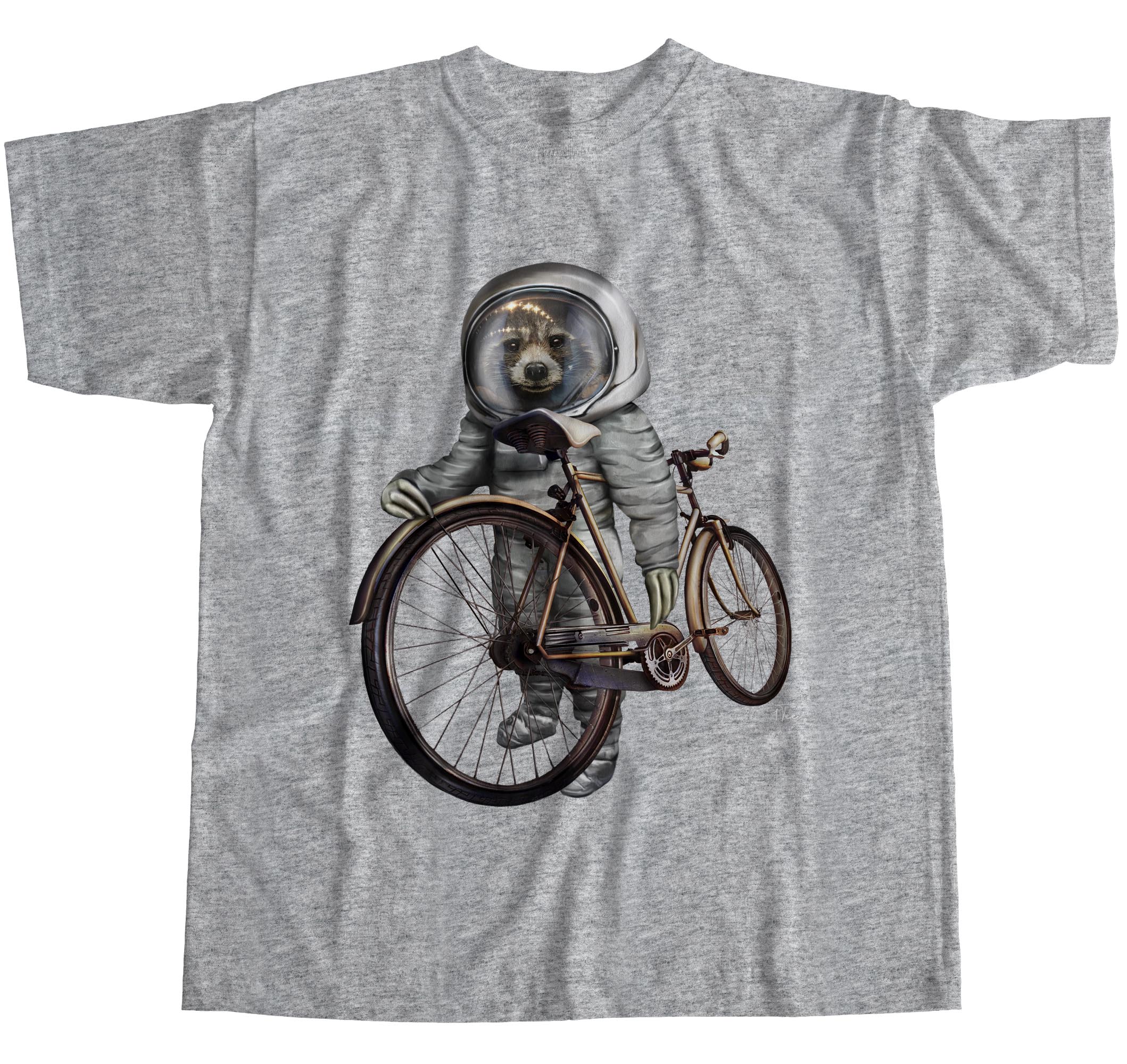 Hipster Shirt Astronaut Bike Bicyclist T Tee Space New funny graphic s m l xl