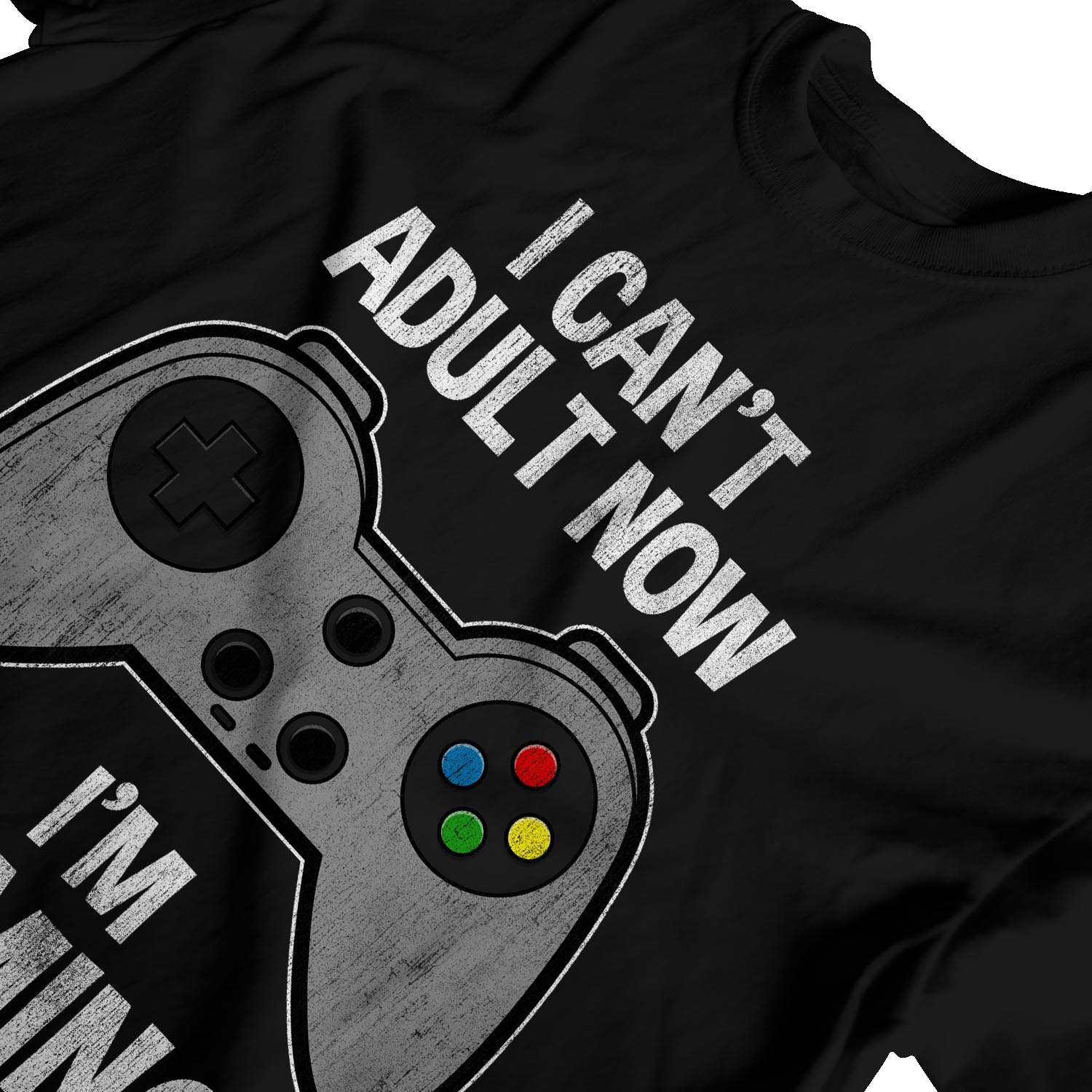 Camiseta 1Tee para hombre I can't Adult Now, I'm Gaming - Imagen 10 de 24