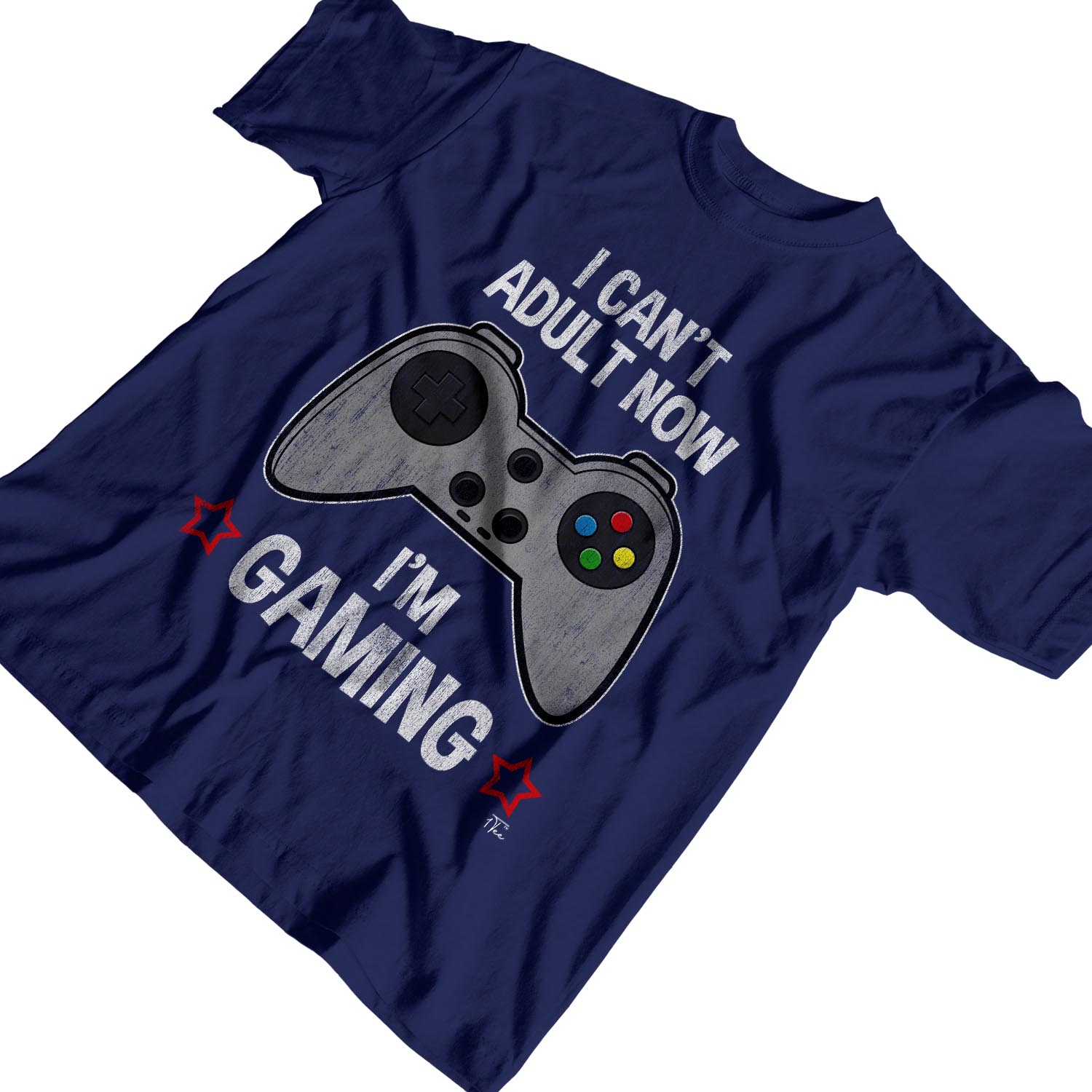 Camiseta 1Tee para hombre I can't Adult Now, I'm Gaming - Imagen 15 de 24