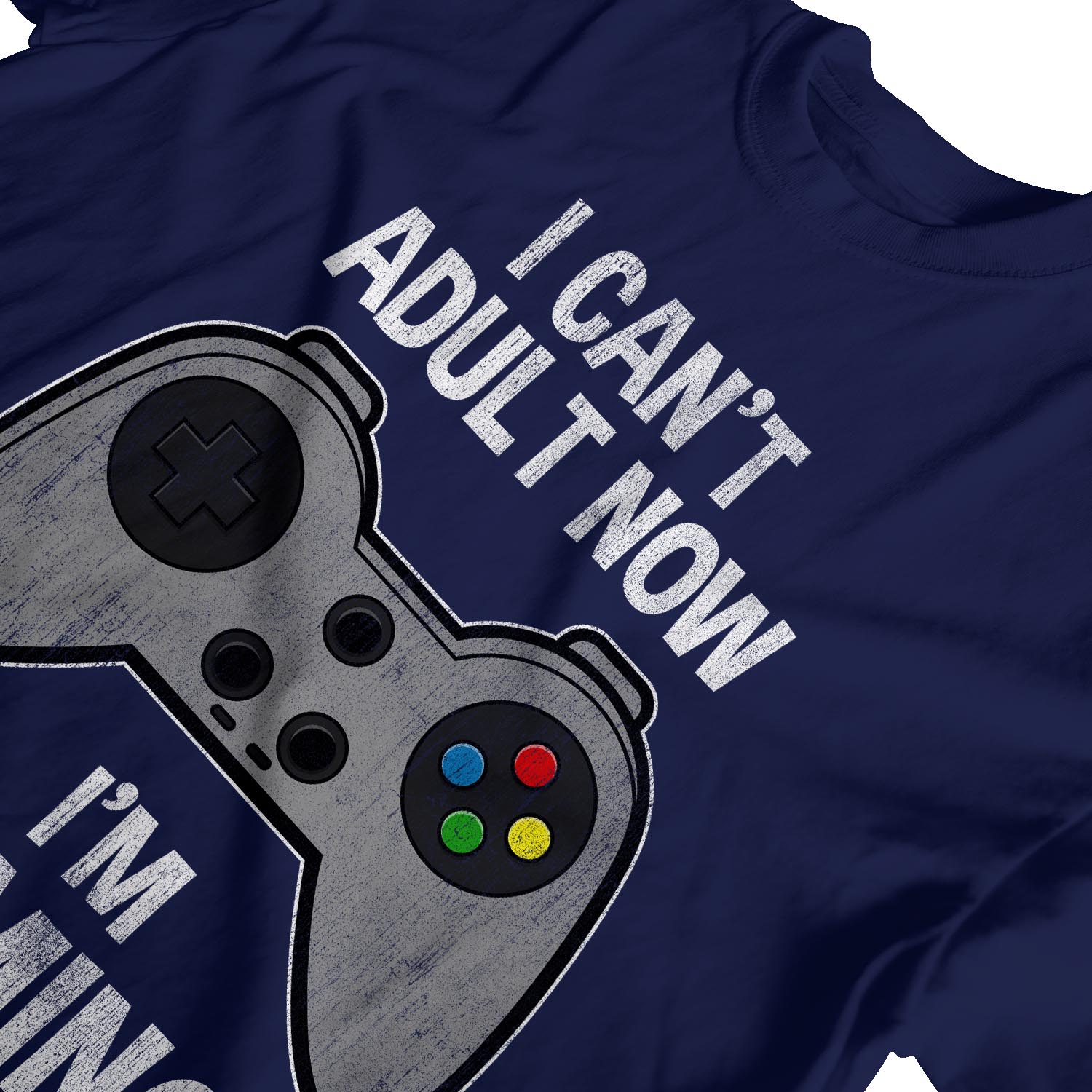 Camiseta 1Tee para hombre I can't Adult Now, I'm Gaming - Imagen 16 de 24