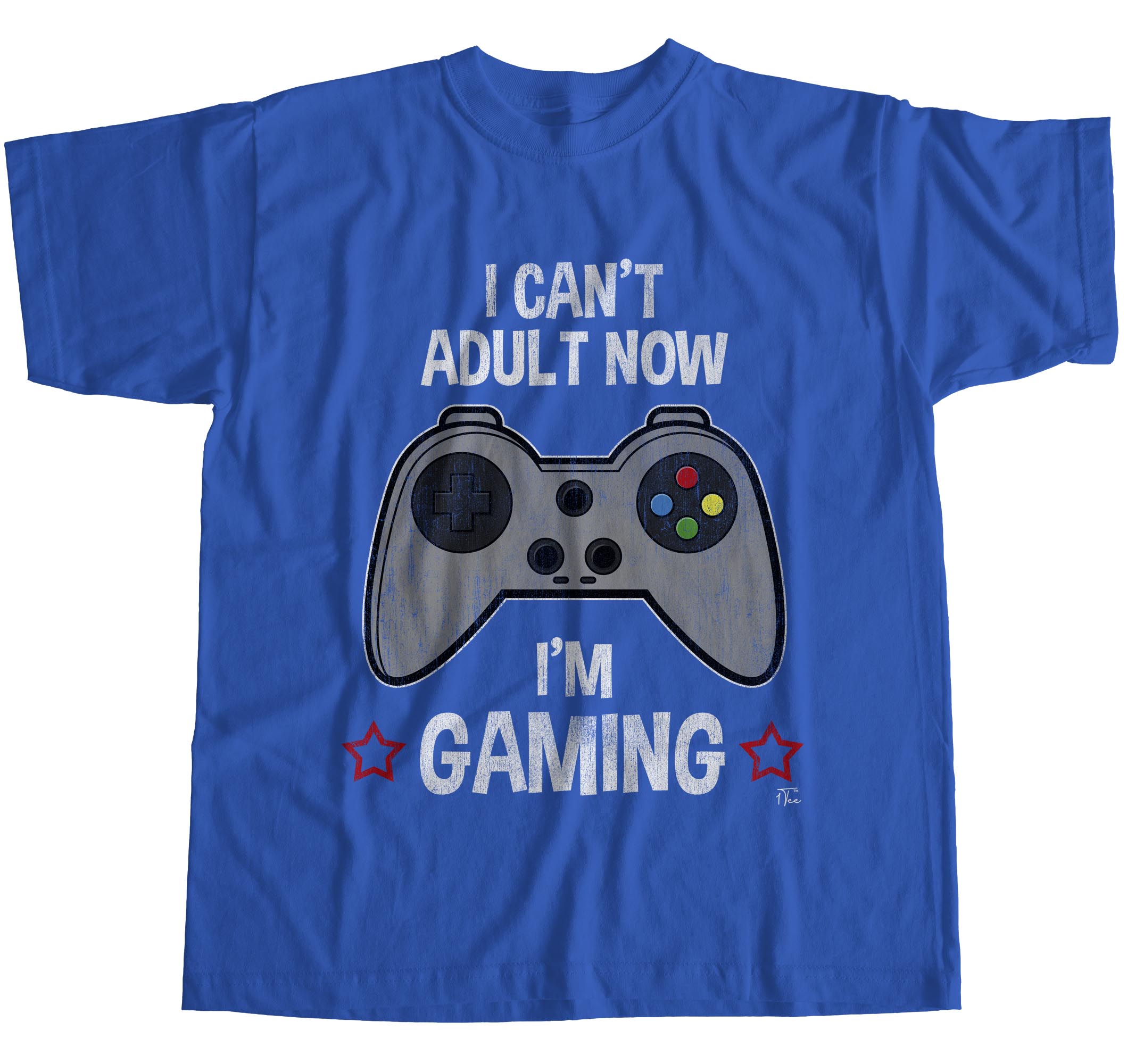 Camiseta 1Tee para hombre I can't Adult Now, I'm Gaming - Imagen 20 de 24