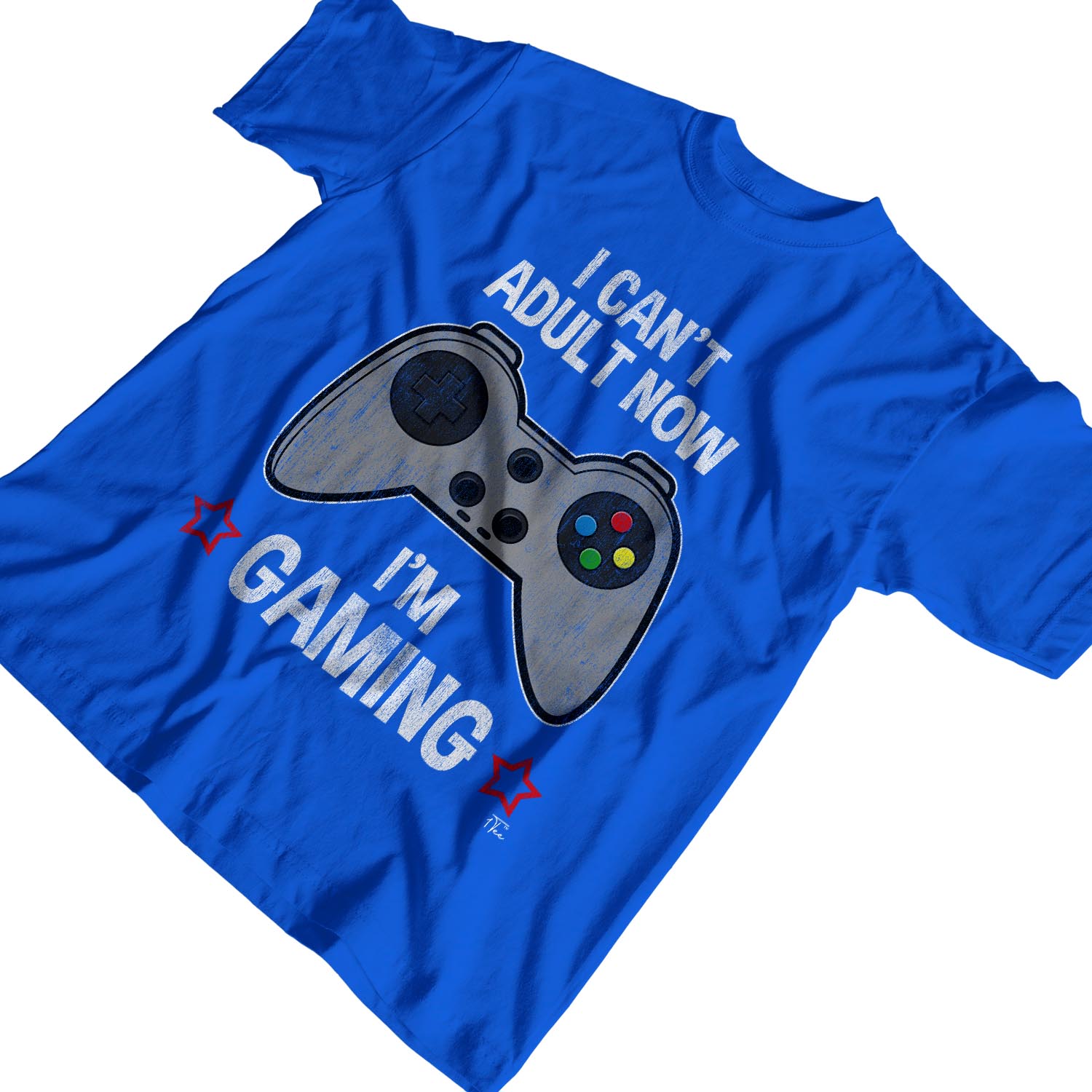 Camiseta 1Tee para hombre I can't Adult Now, I'm Gaming - Imagen 21 de 24