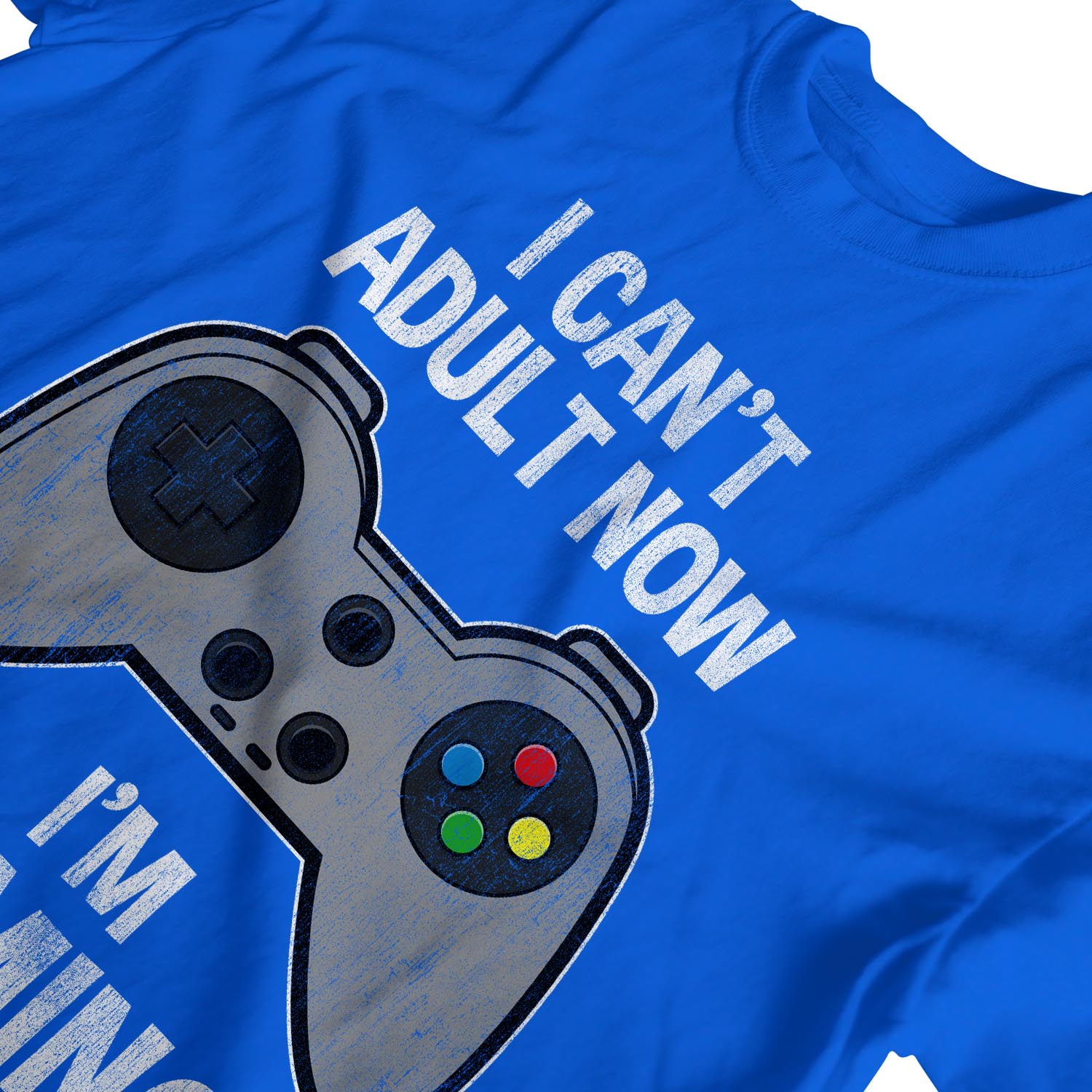 Camiseta 1Tee para hombre I can't Adult Now, I'm Gaming - Imagen 22 de 24