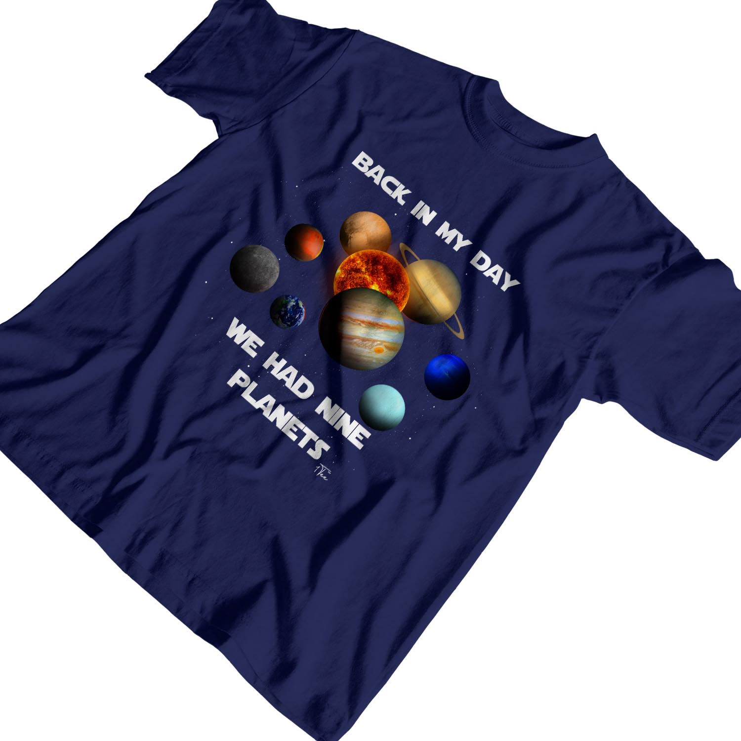 t shirt with planets