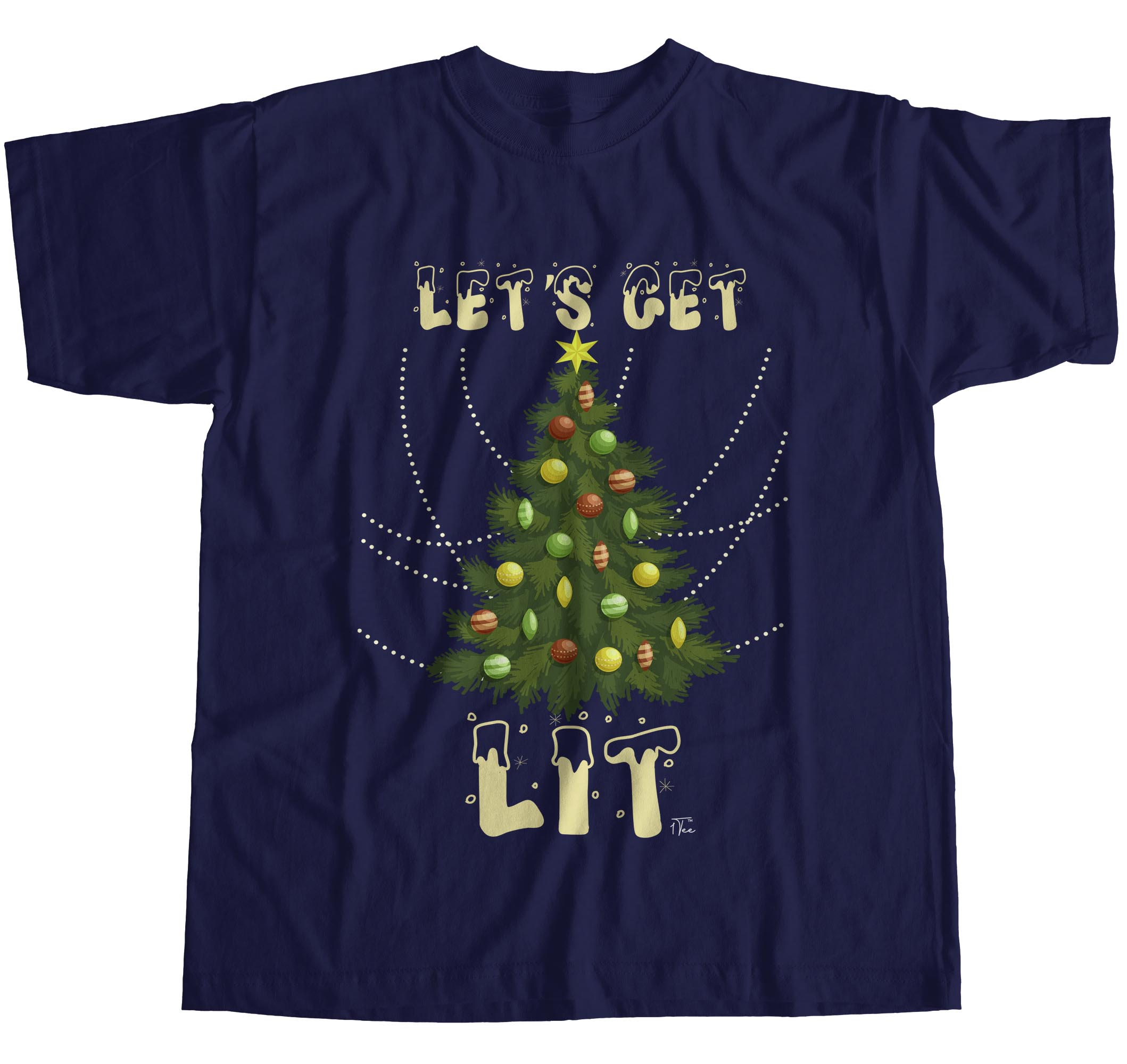 its lit christmas shirt