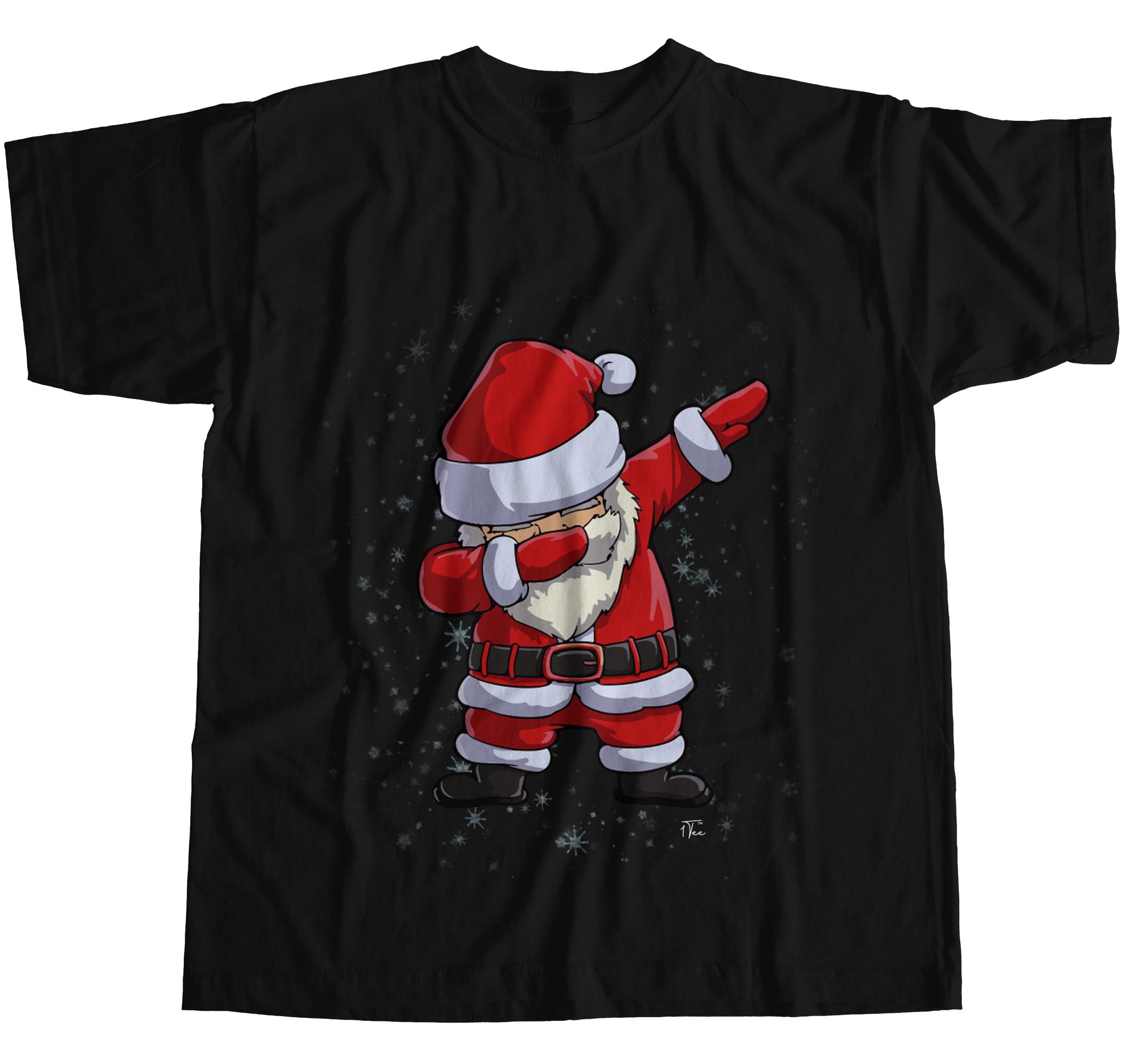 1Tee Mens Santa Dabbing Dab T-Shirt | eBay