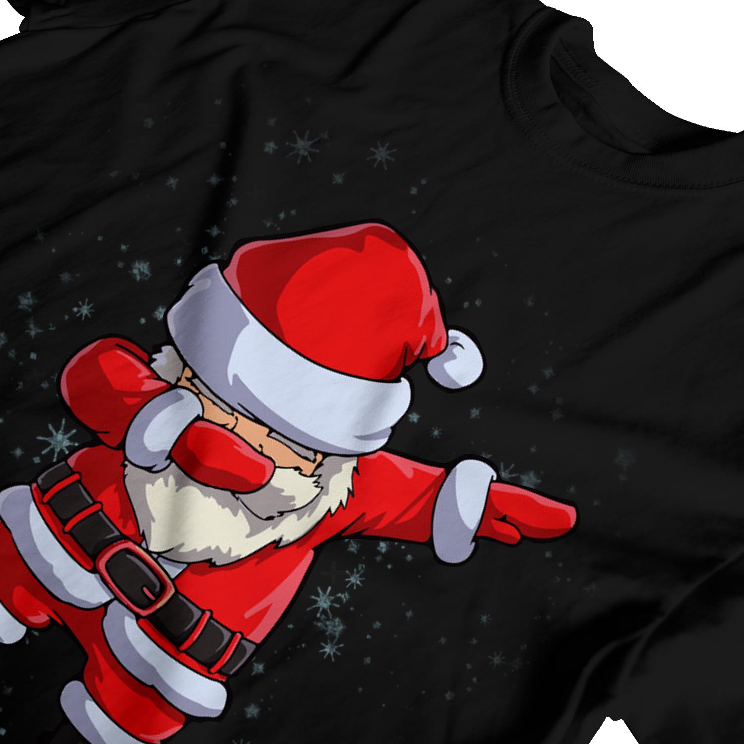 santa dabbing shirt