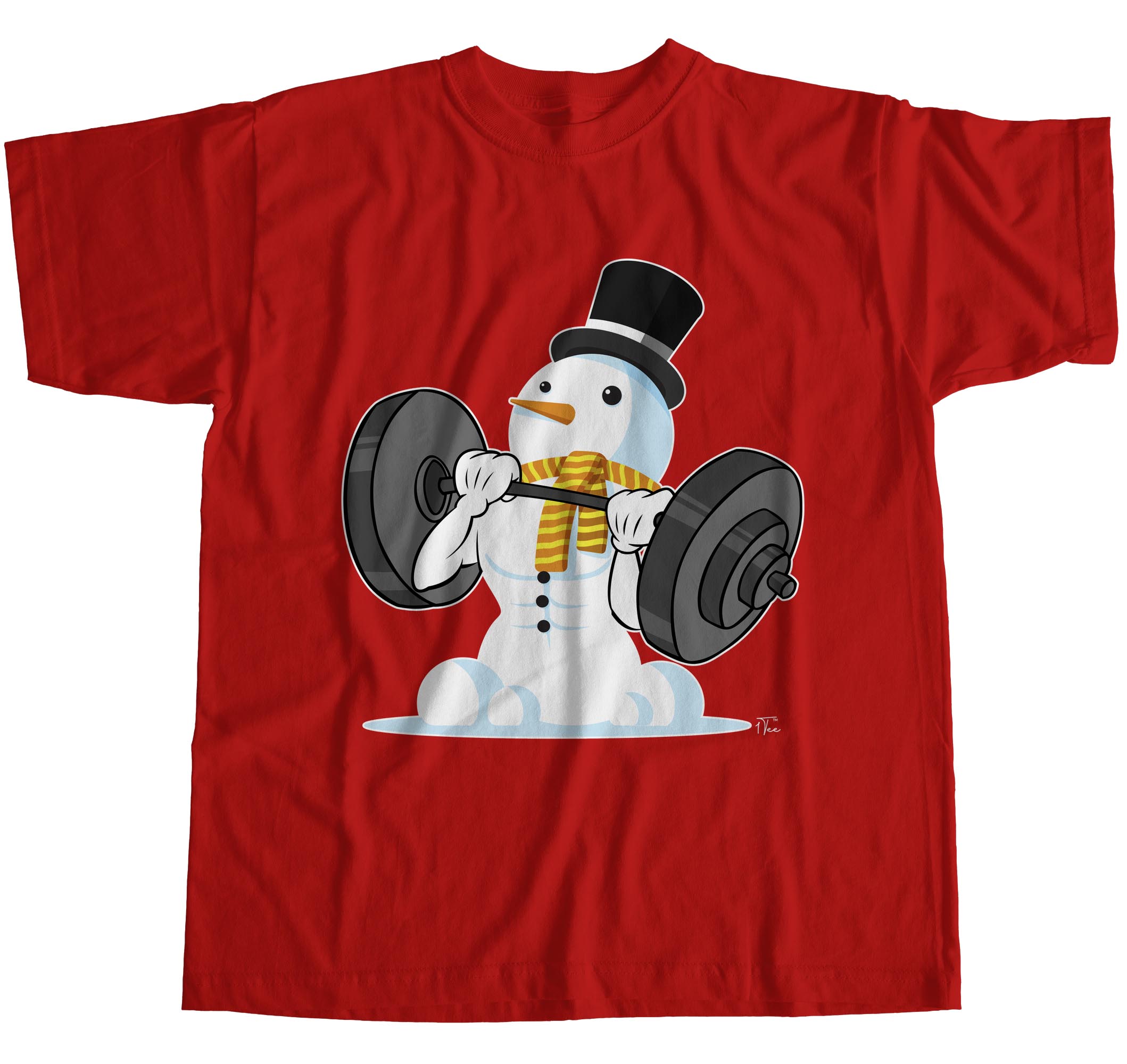 snowman tee