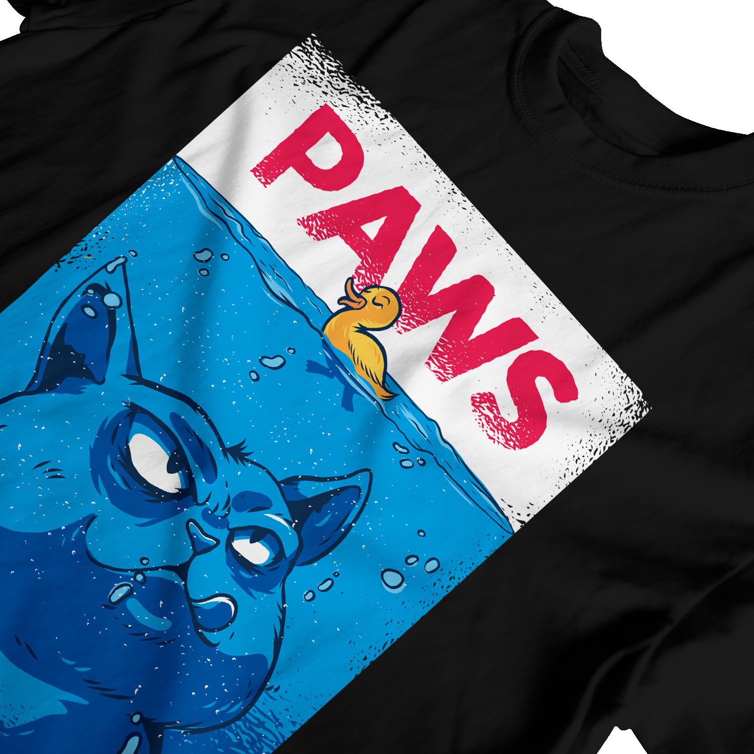 Camiseta 1Tee Paws, Shark Spoof para hombre - Imagen 10 de 18