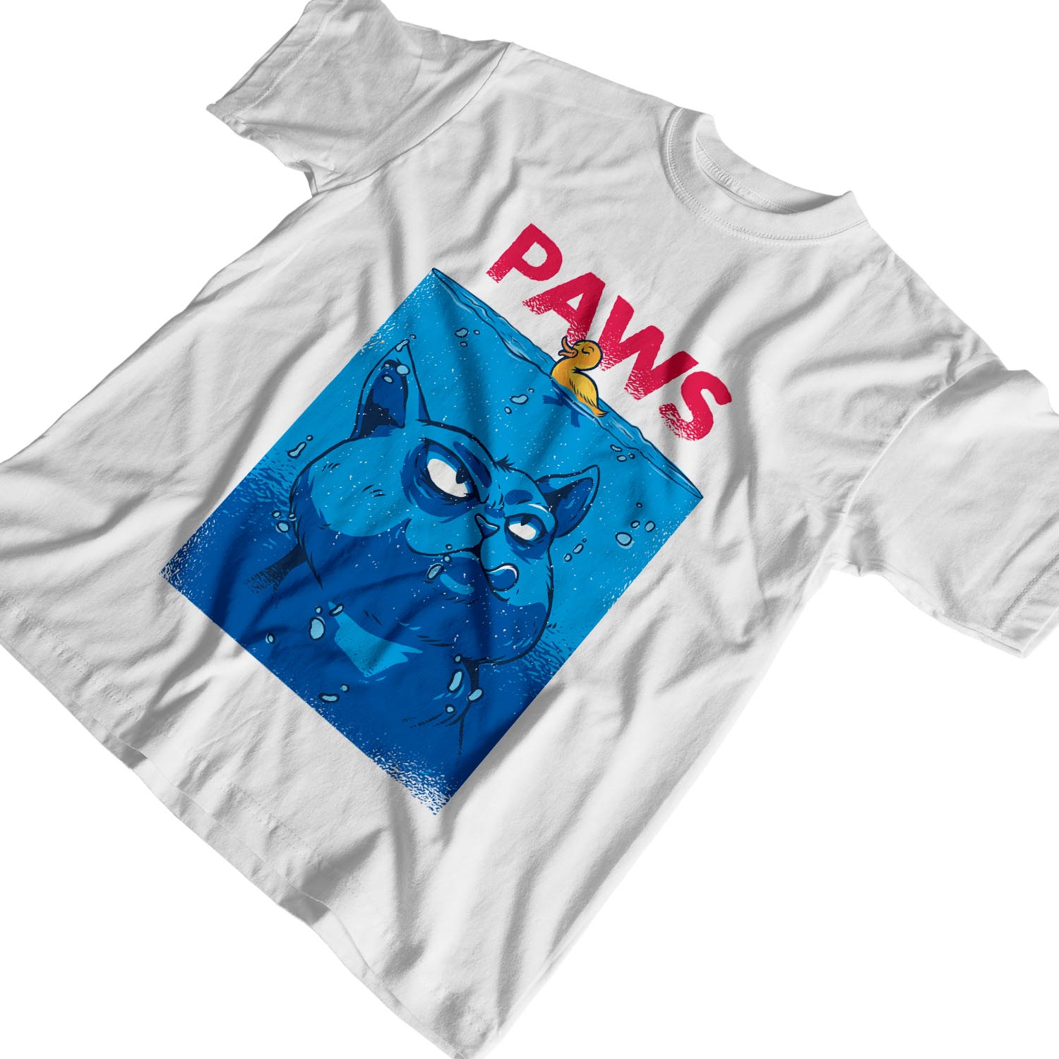 Camiseta 1Tee Paws, Shark Spoof para hombre - Imagen 15 de 18